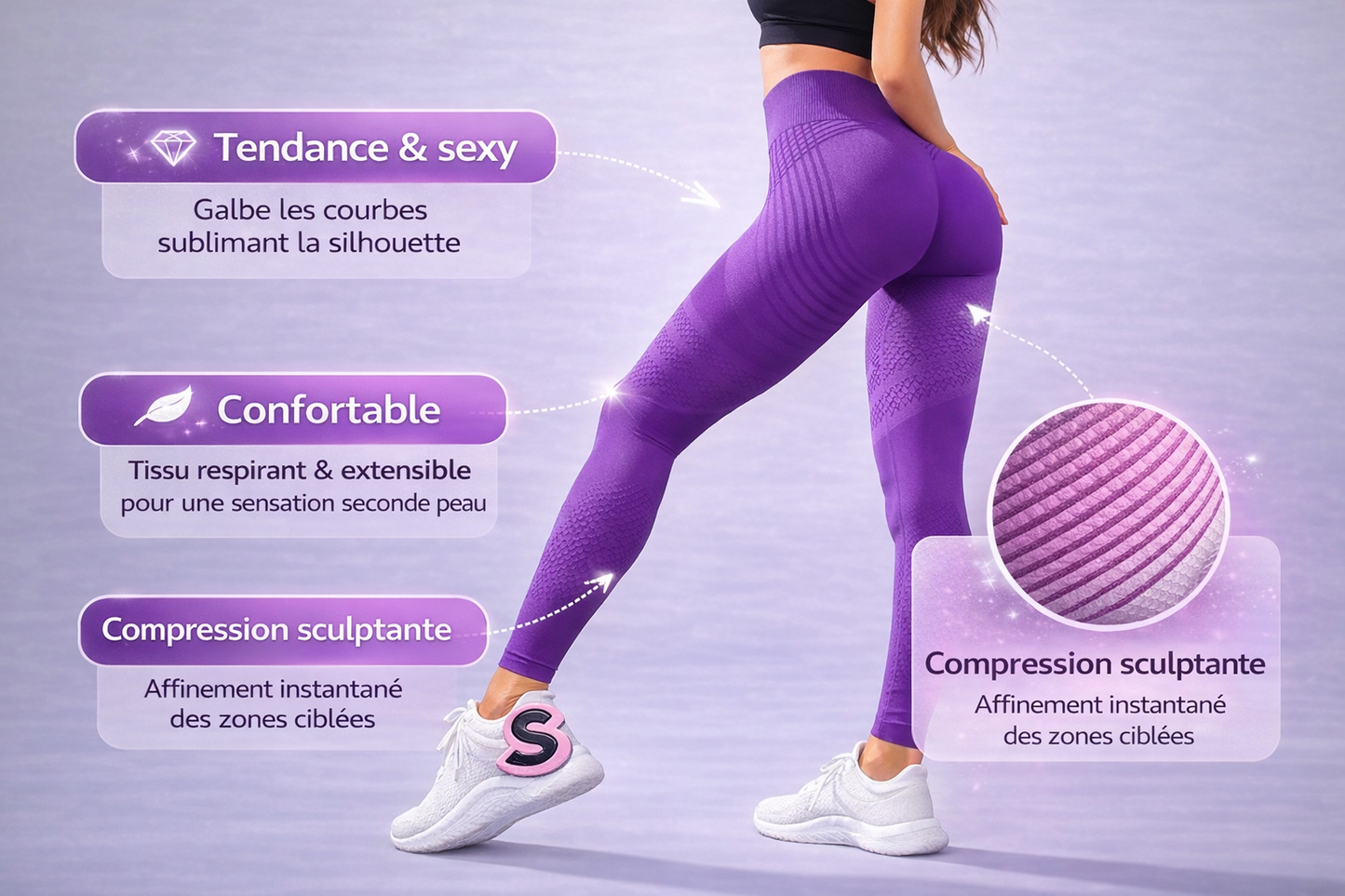 Legging sculptant 3D SLIMOOV™
