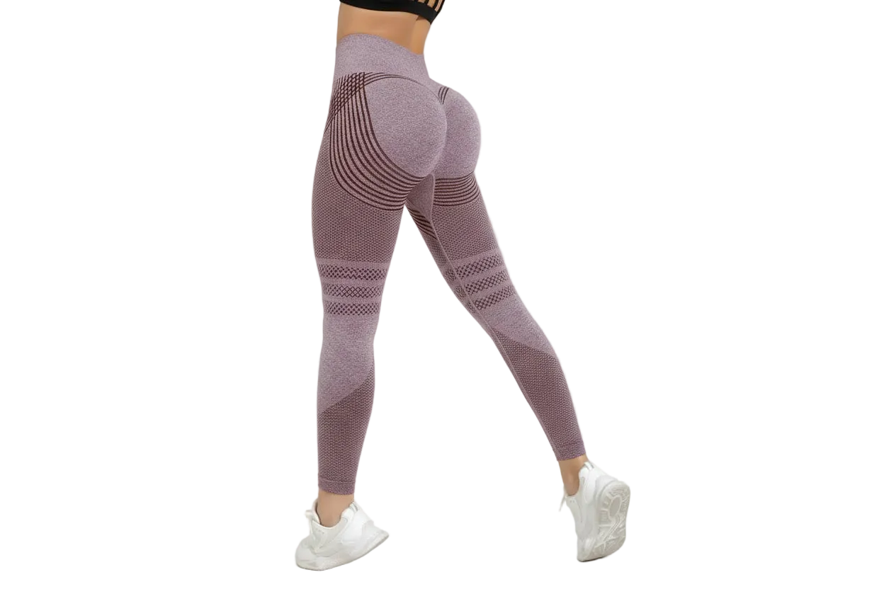 Legging SLIMOOV rose sand nude clair, discret élégant